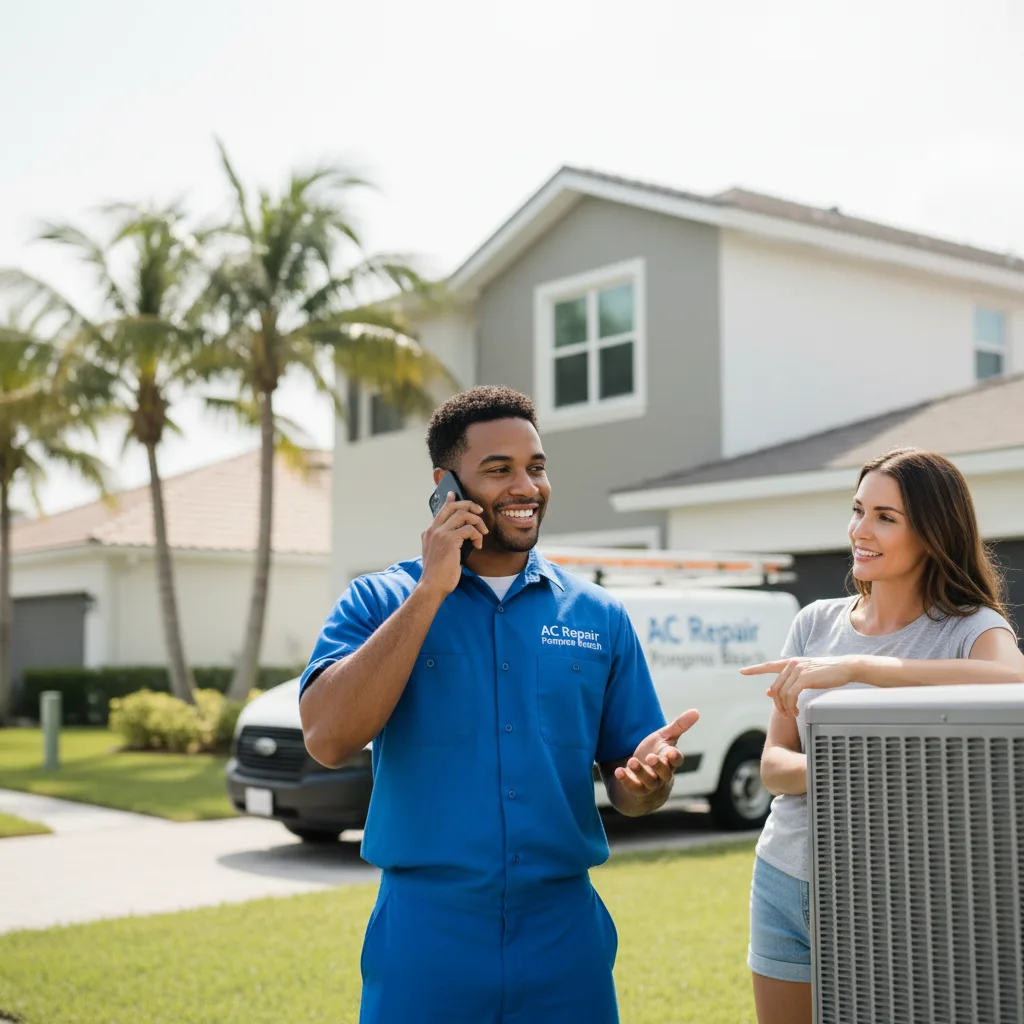 AC Repair Pompano Beach customer support in Marblehead